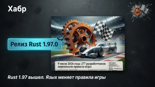 Rust 1.97 вышел. Язык меняет правила игры
